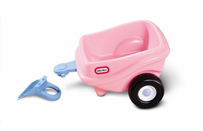 Cozy Coupe Przyczepka różowa Księżniczki na zabawki Little Tikes 